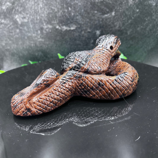 Mahogany Obsidian Snake