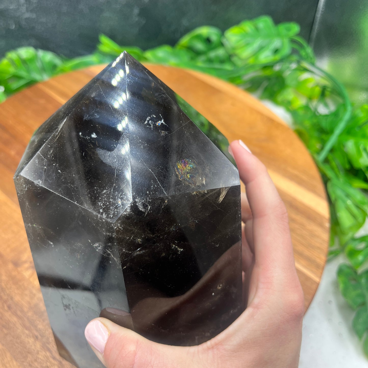 Smokey Quartz Tower