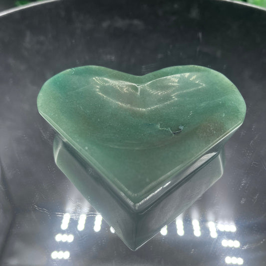 Green Aventurine Heart Bowl