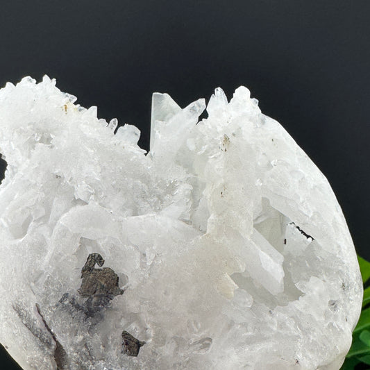 Clear Quartz Cluster Skull