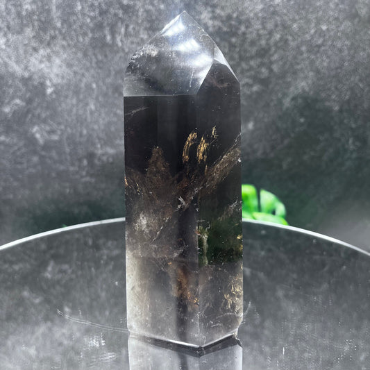 Brazilian Smokey Quartz Tower