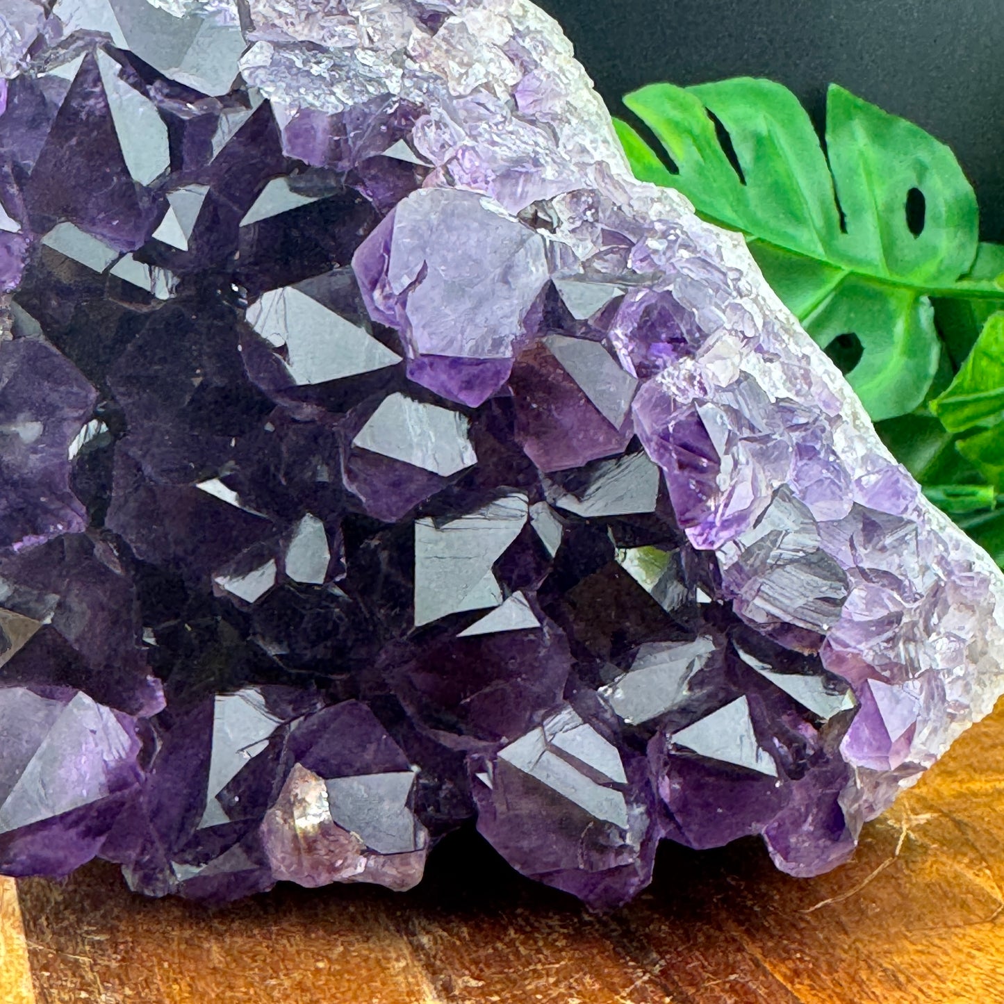 Grape Jelly Amethyst Cluster