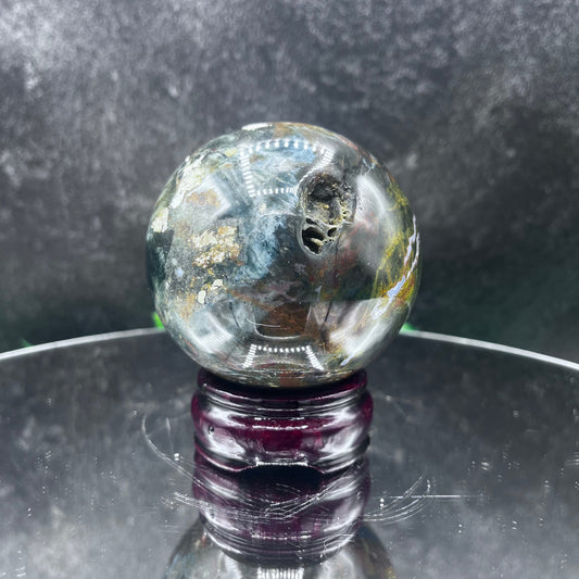 Moss Agate Sphere