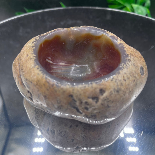 Rough Agate Bowl