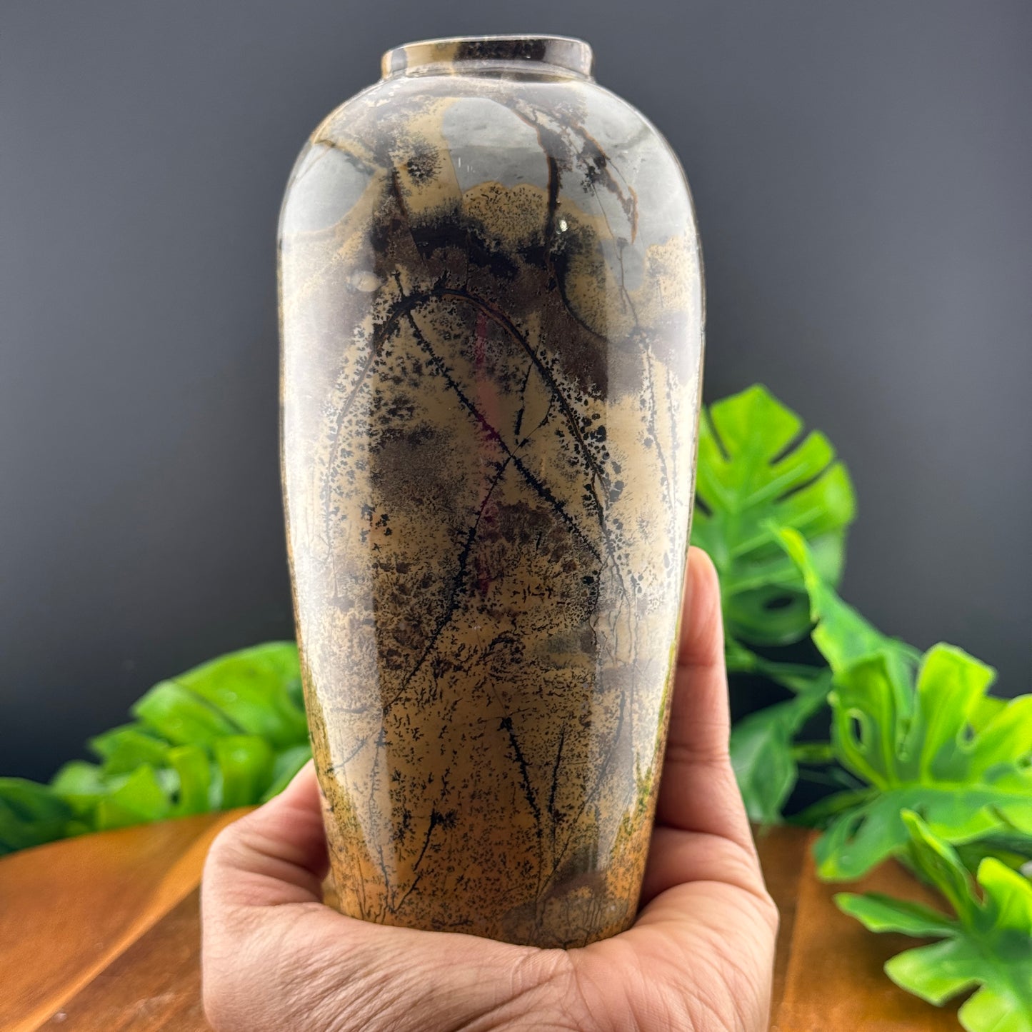 Picture Jasper Large Vase