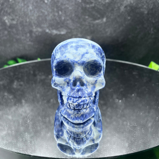 Sodalite Skull