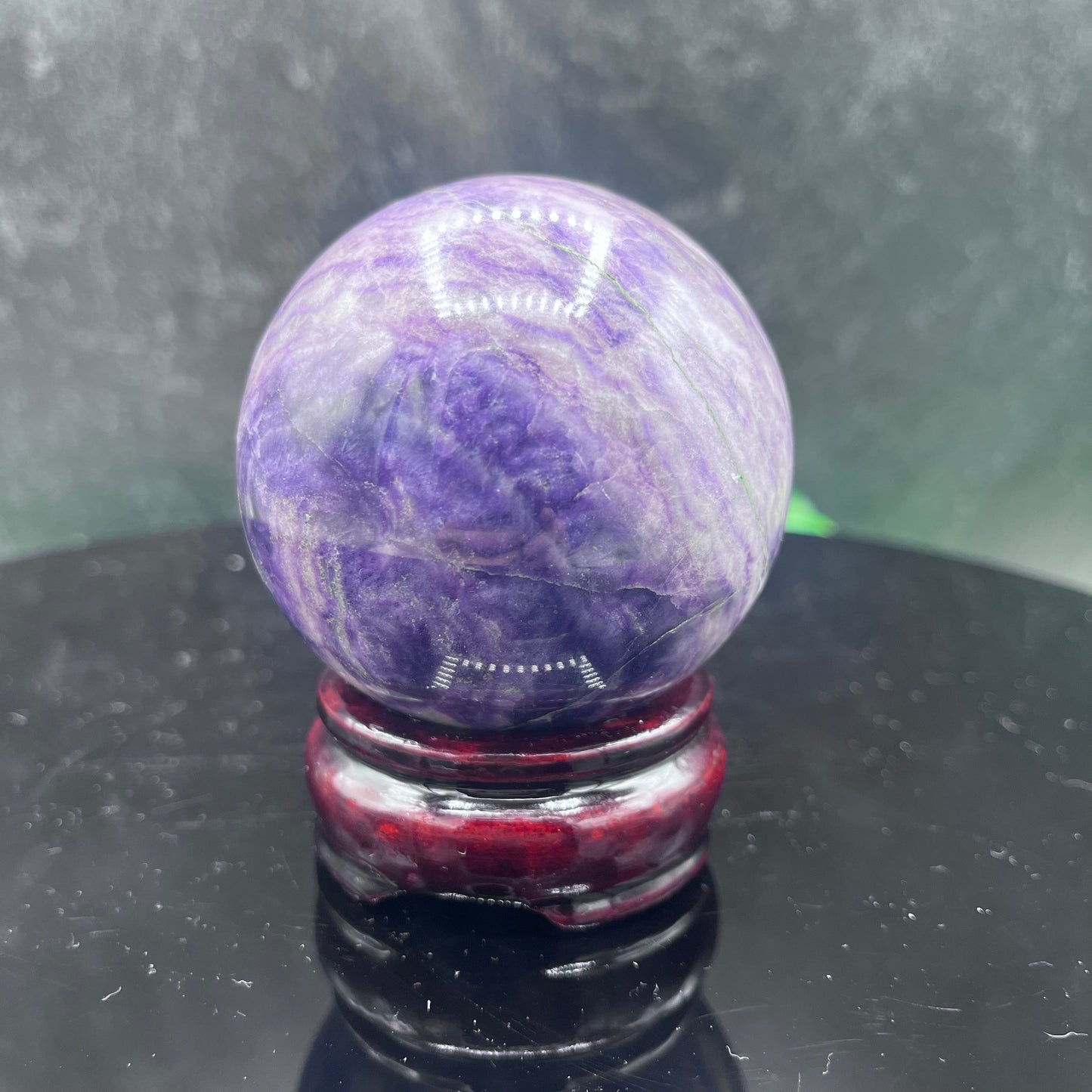 Silky Fluorite Sphere