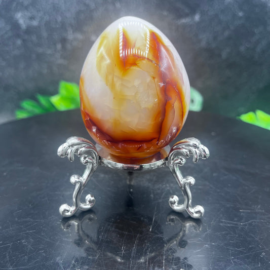 Carnelian Agate Egg