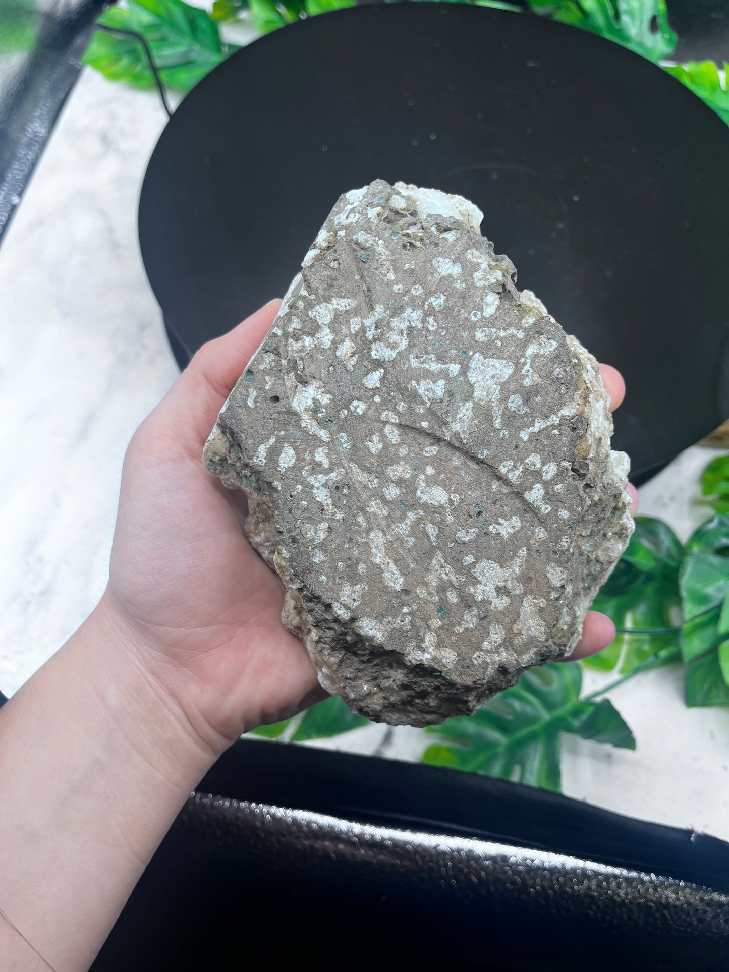Green Apophyllte on Heulandite