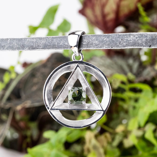Moldavite Alchemy Pendant