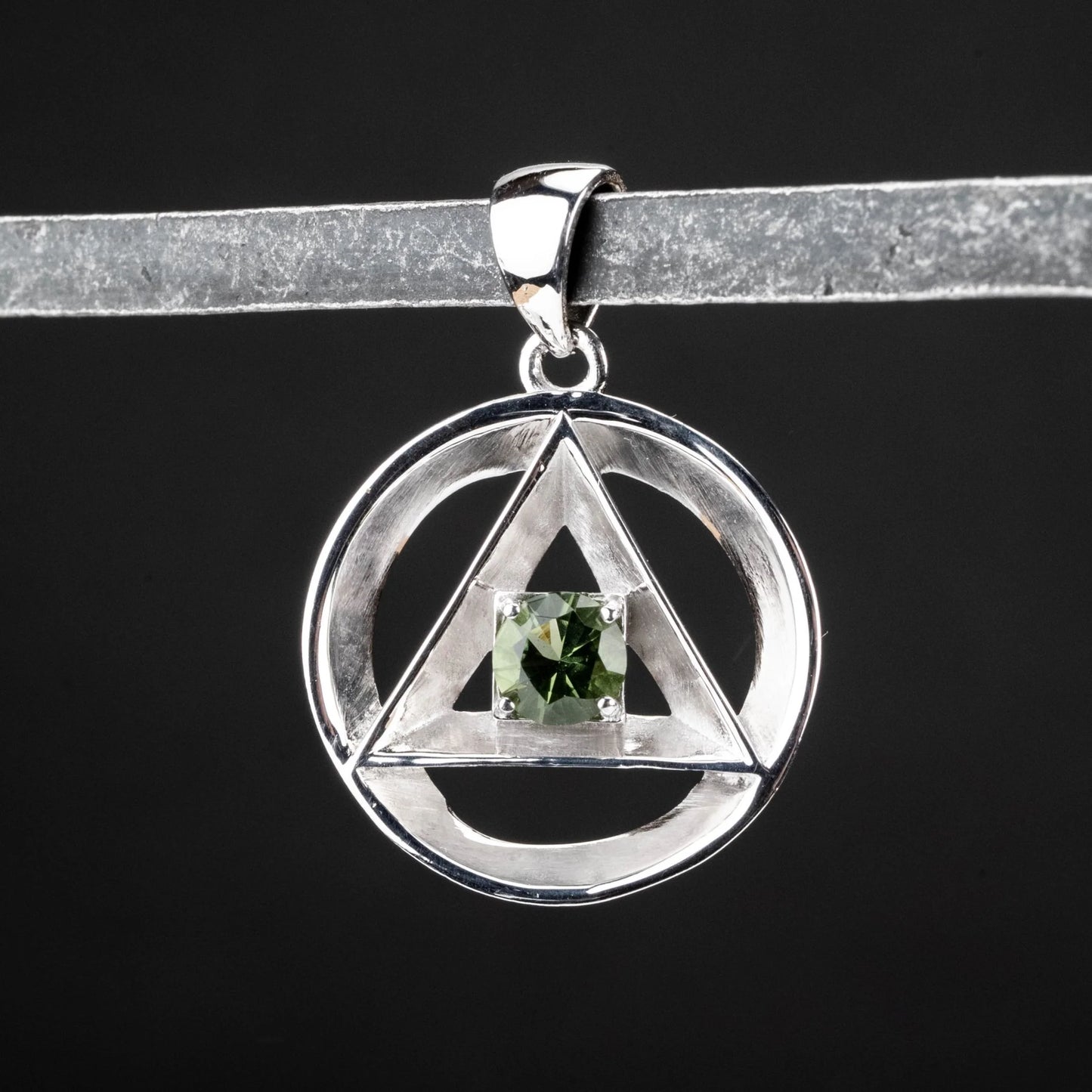 Moldavite Alchemy Pendant