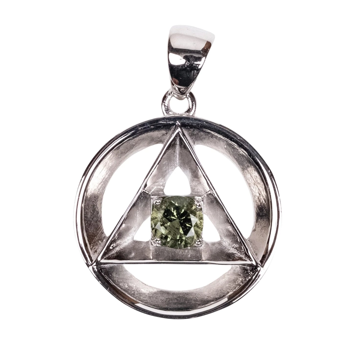 Moldavite Alchemy Pendant