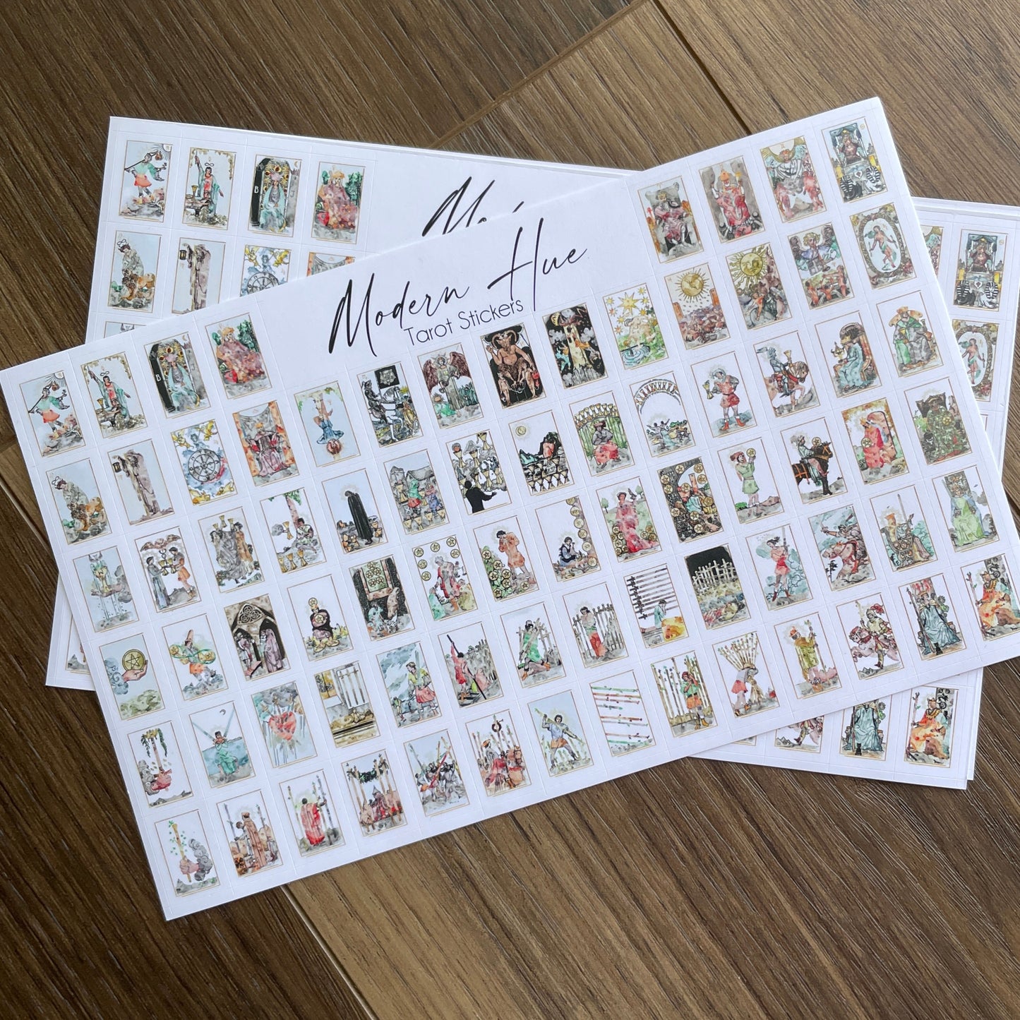 Modern Hue Tarot Stickers