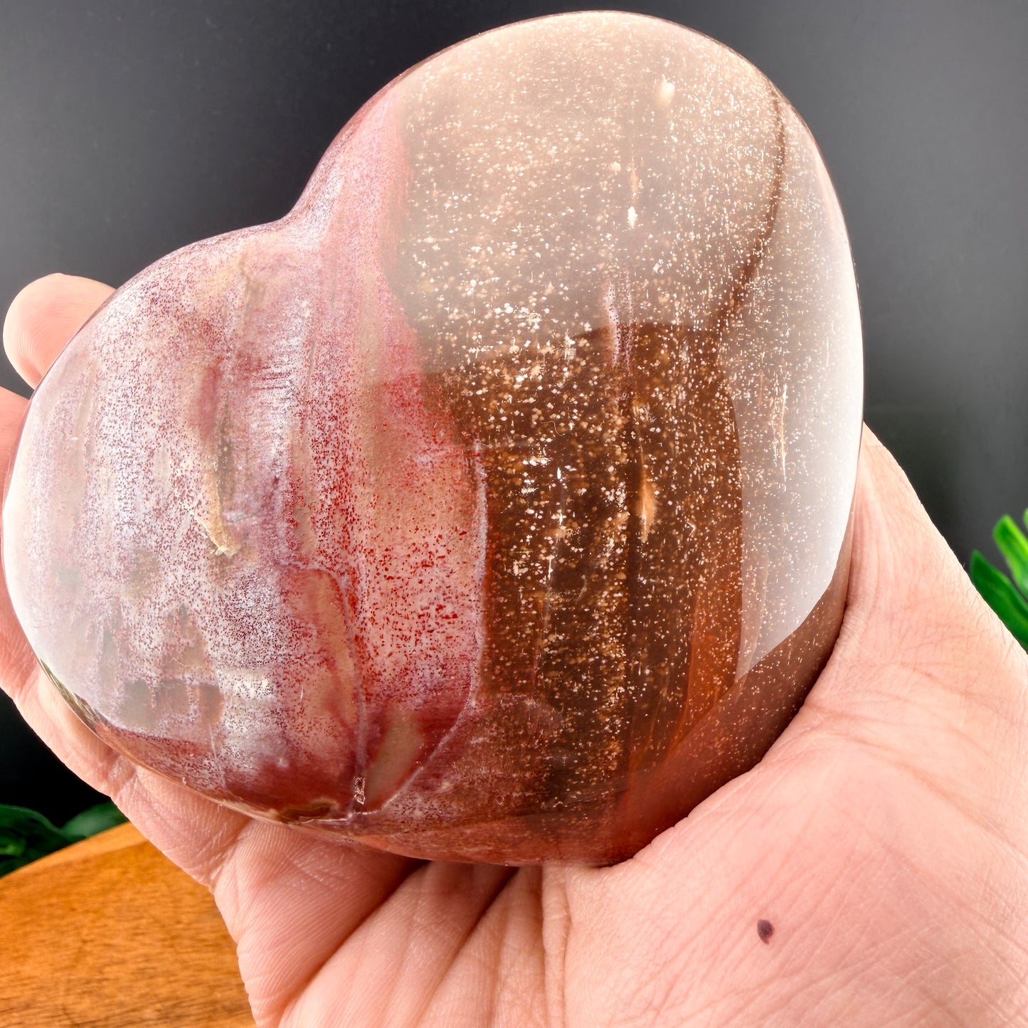 Polychrome Jasper Heart