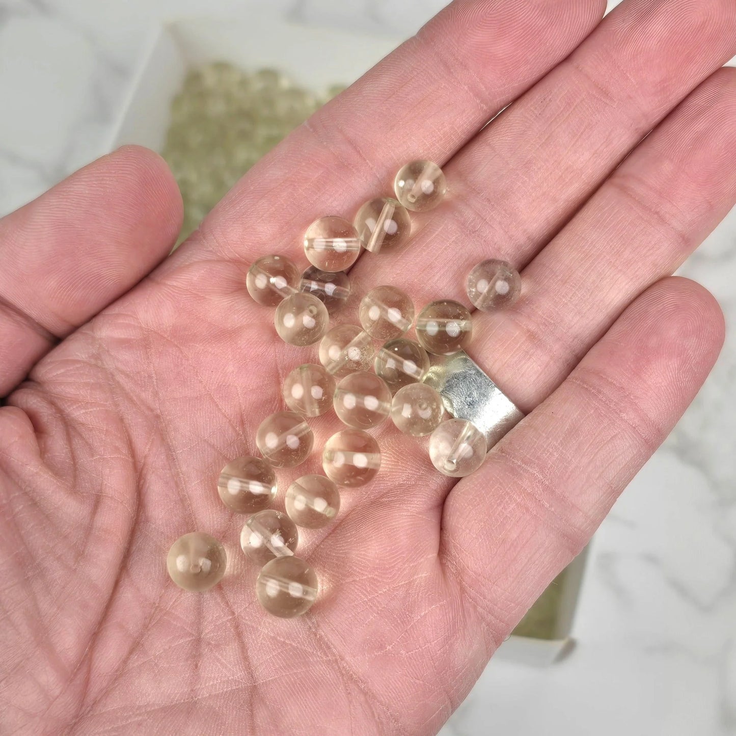 Libyan Desert Glass Bead 8mm