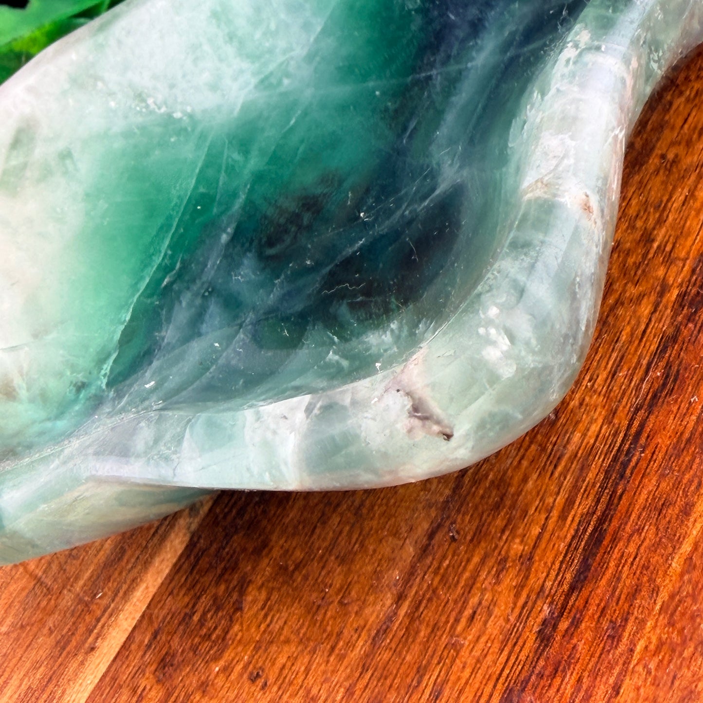 Rainbow Fluorite Freeform Bowl