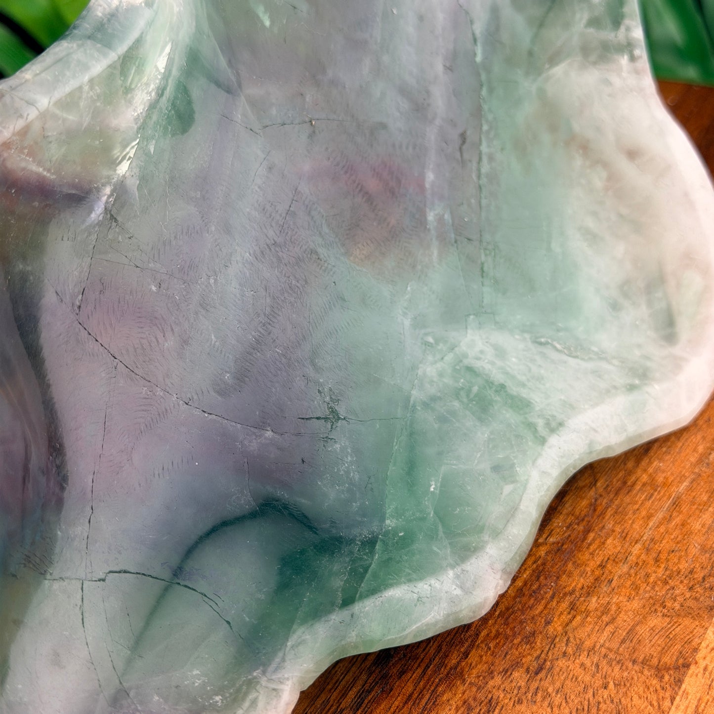 Rainbow Fluorite Freeform Bowl