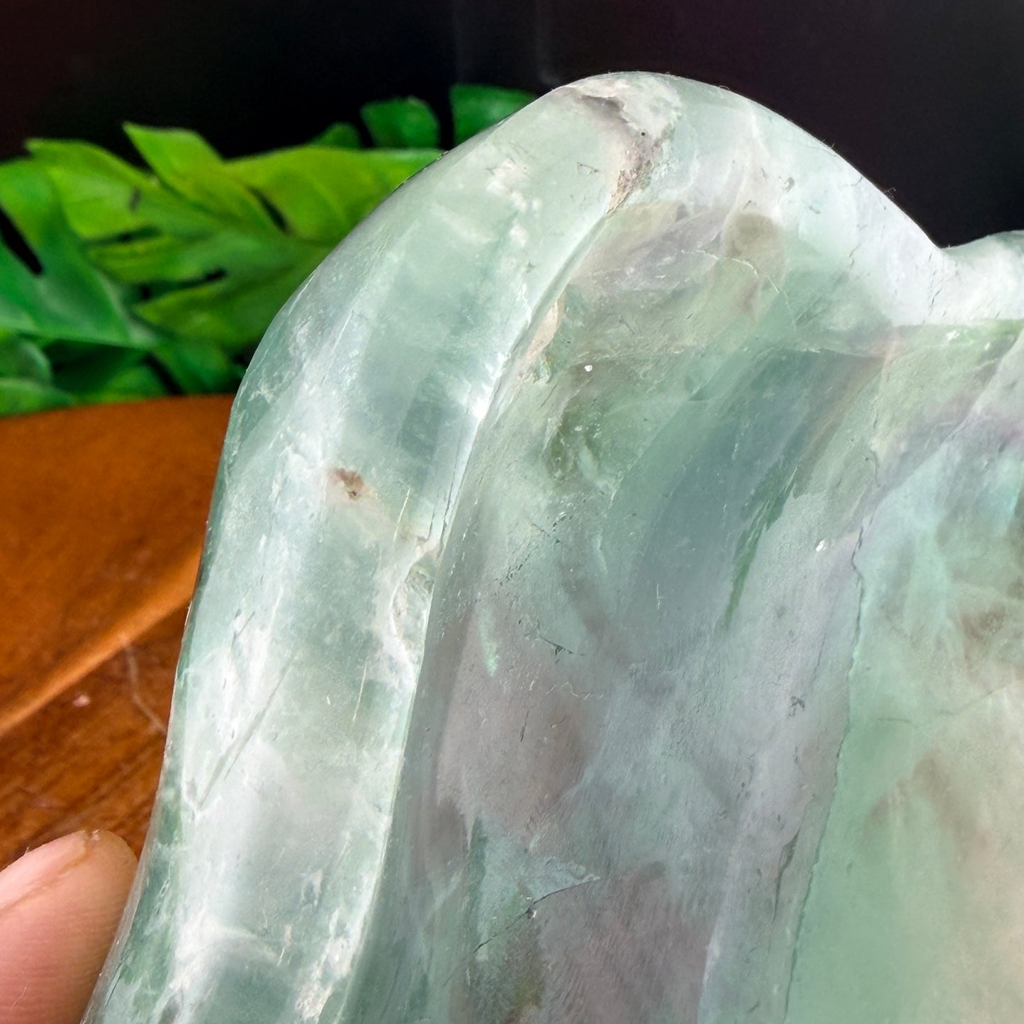 Rainbow Fluorite Freeform Bowl