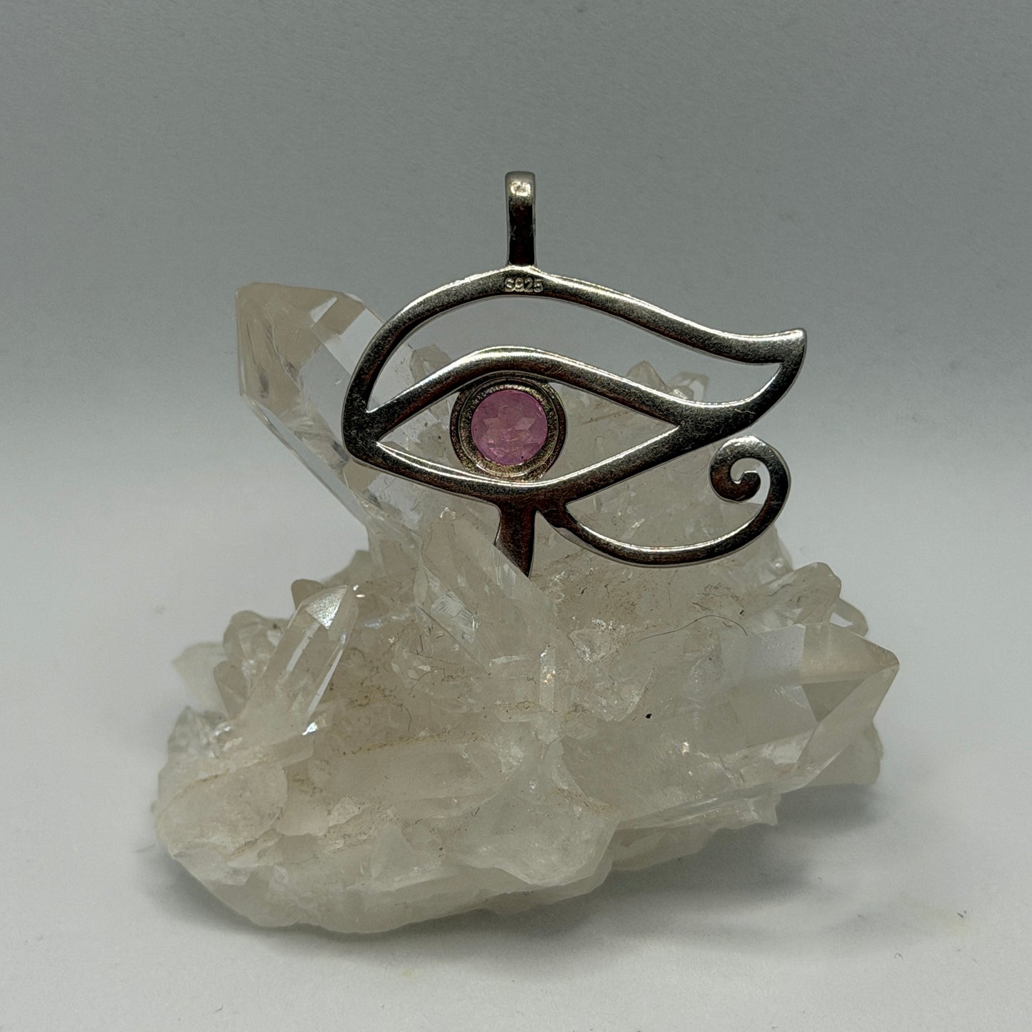 Pink Topaz Eye of Ra