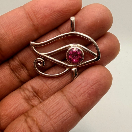 Pink Topaz Eye of Ra