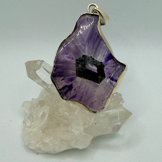 Traphiche Amethyst Pendant