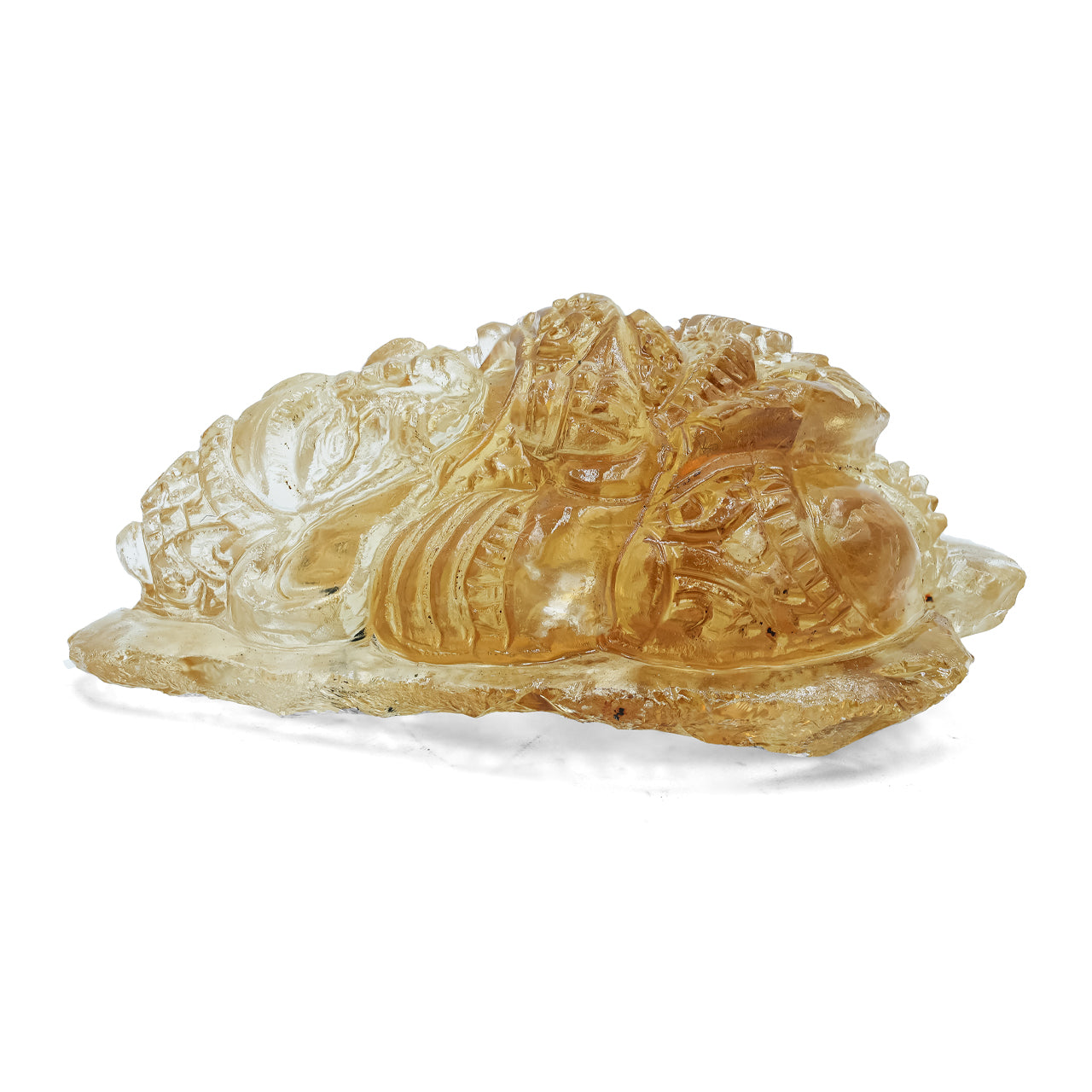 Starborn Hand Carved Citrine Ganesh 245 cts - 1 Piece