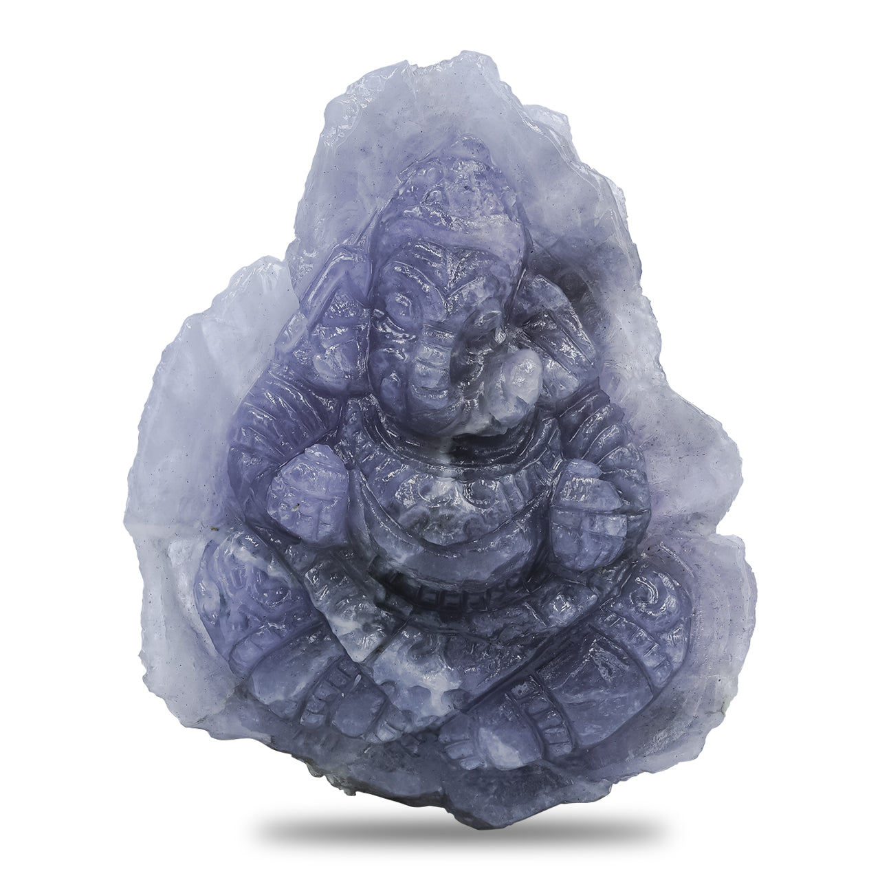 Starborn Hand Carved Fluorescent Hackmanite Ganesh 61.6 cts - 1 Piece