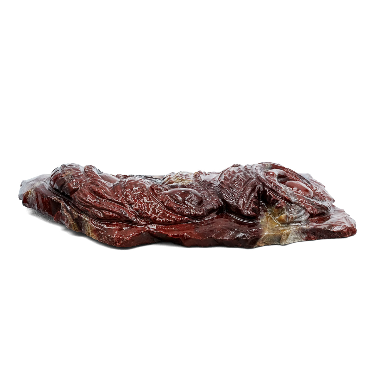 Starborn Hand Carved Red Jasper Dragon 134.6 cts - 1 Piece