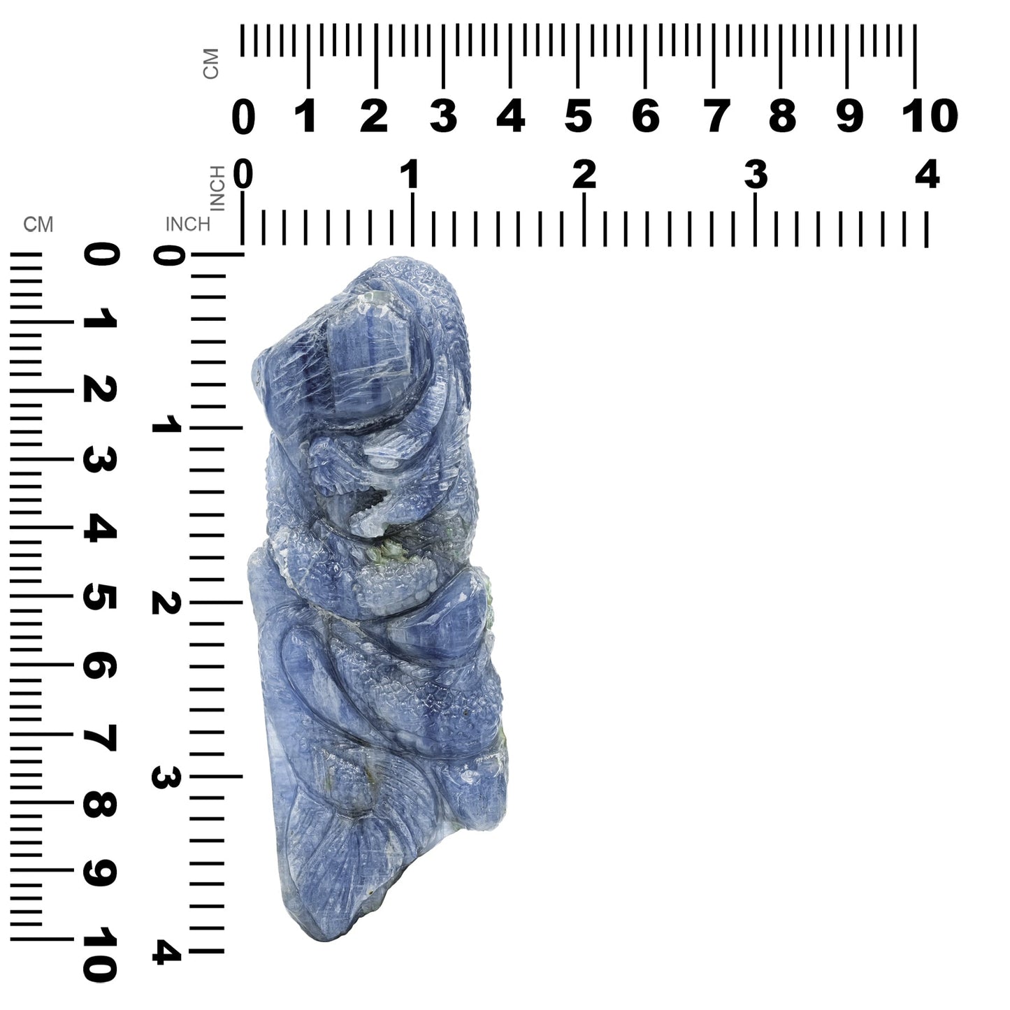 Starborn Hand Carved Kyanite Dragon 373.8 cts - 1 Piece