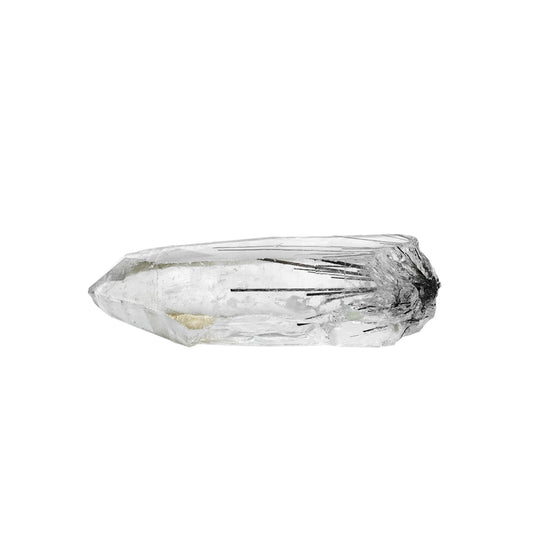 Starborn Clear Quartz Crystal with Black Rutile Collector's Specimen 20.5g- 1 piece