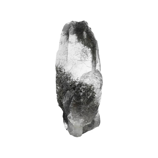 Starborn Clear Quartz Crystal with Black Rutile Collector's Specimen 30.3g - 1 piece