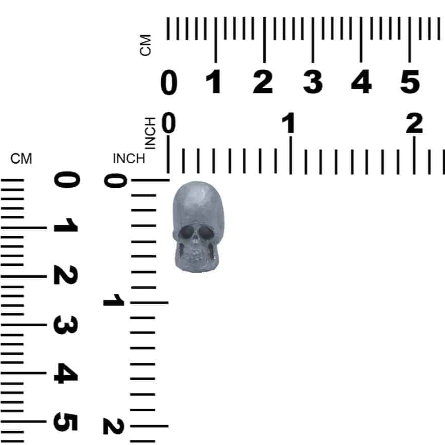 Starborn Hand Carved Silica Skull 27ct - 1 Piece
