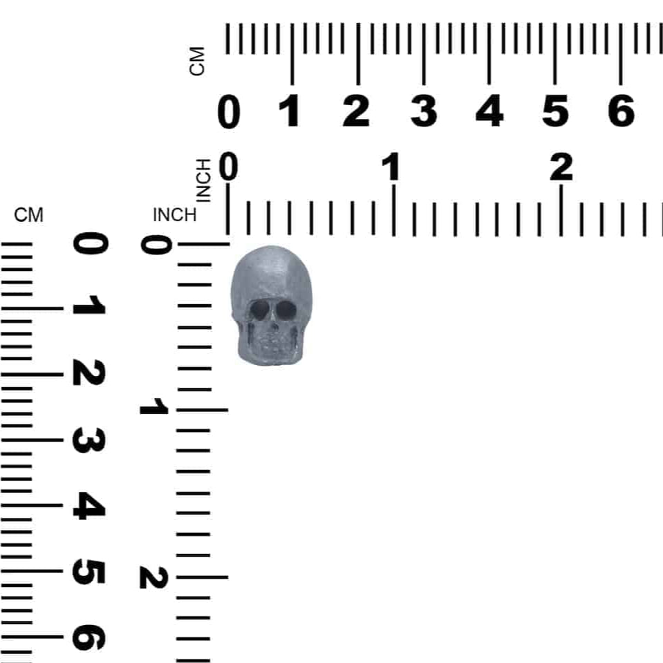 Starborn Hand Carved Silica Skull 24ct - 1 Piece