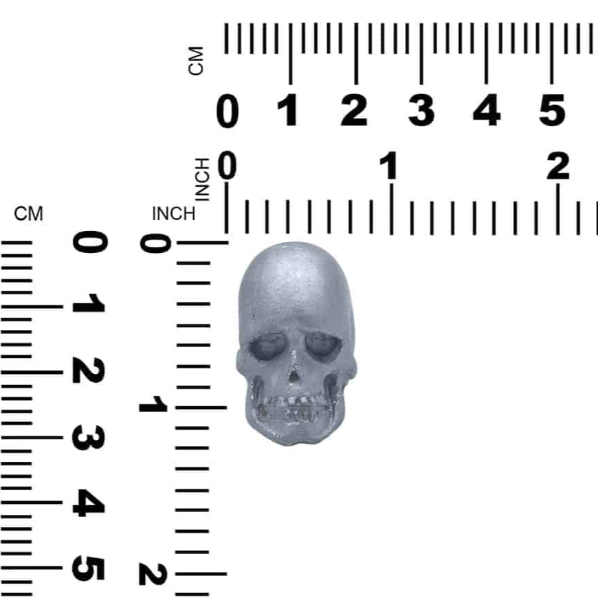 Starborn Hand Carved Silica Skull 102ct - 1 Piece