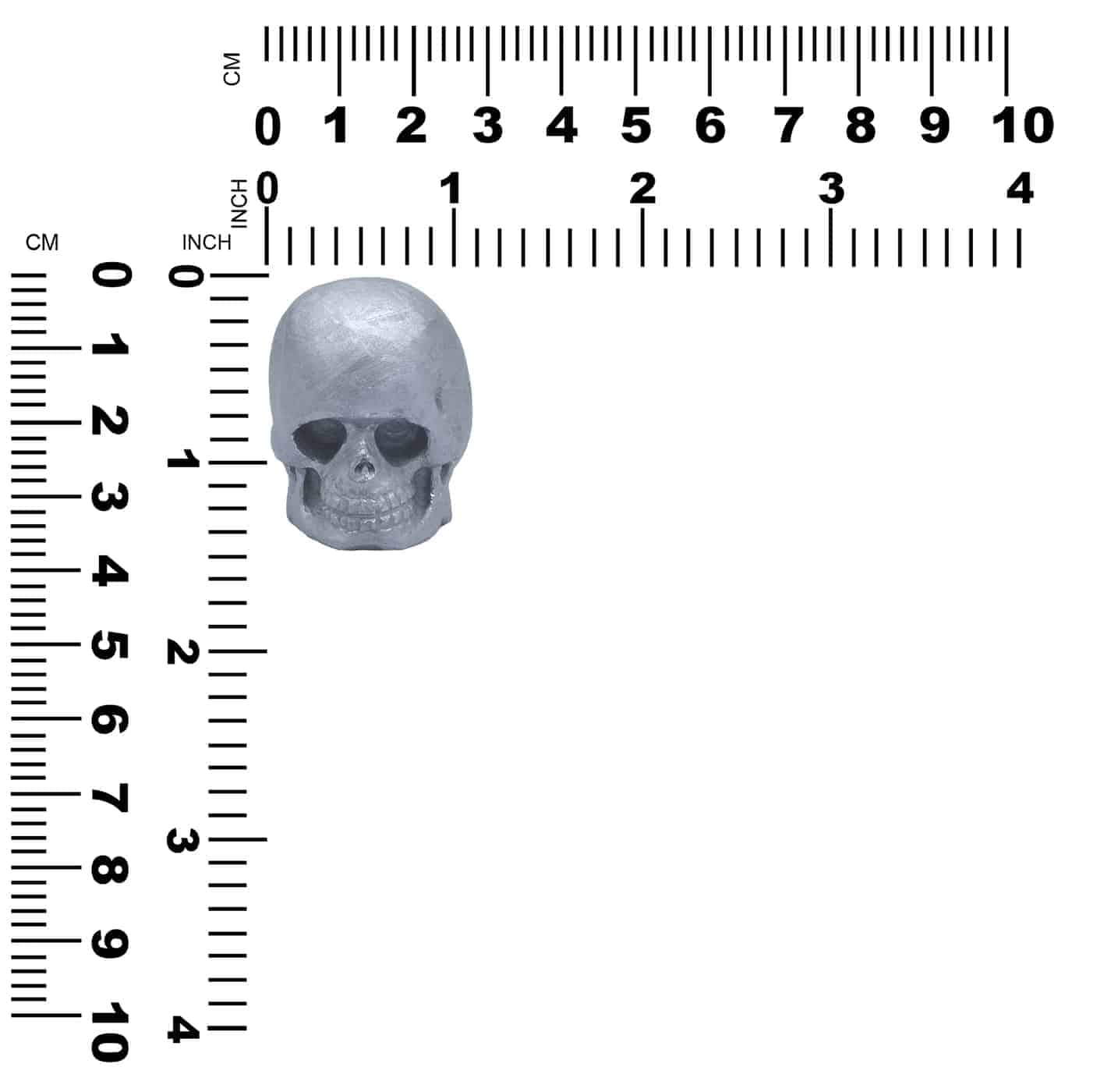 Starborn Hand Carved Silica Skull 215ct - 1 Piece