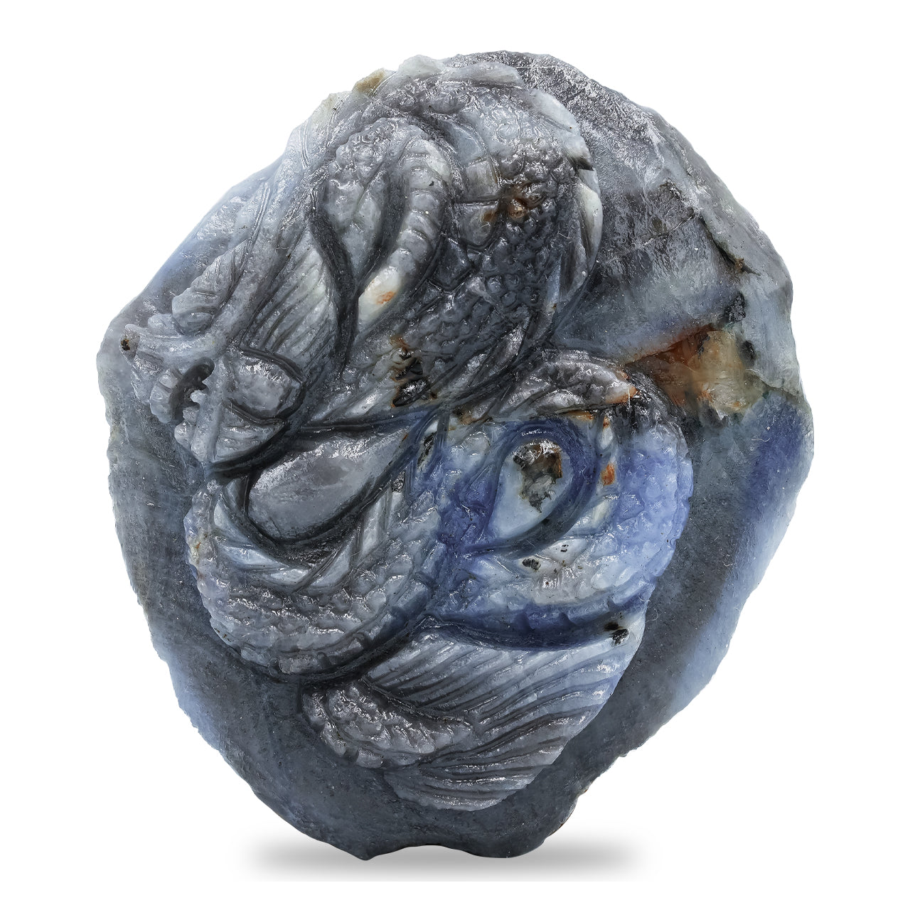 Starborn Hand Carved Sapphire Dragon 180.6ct - 1 Piece