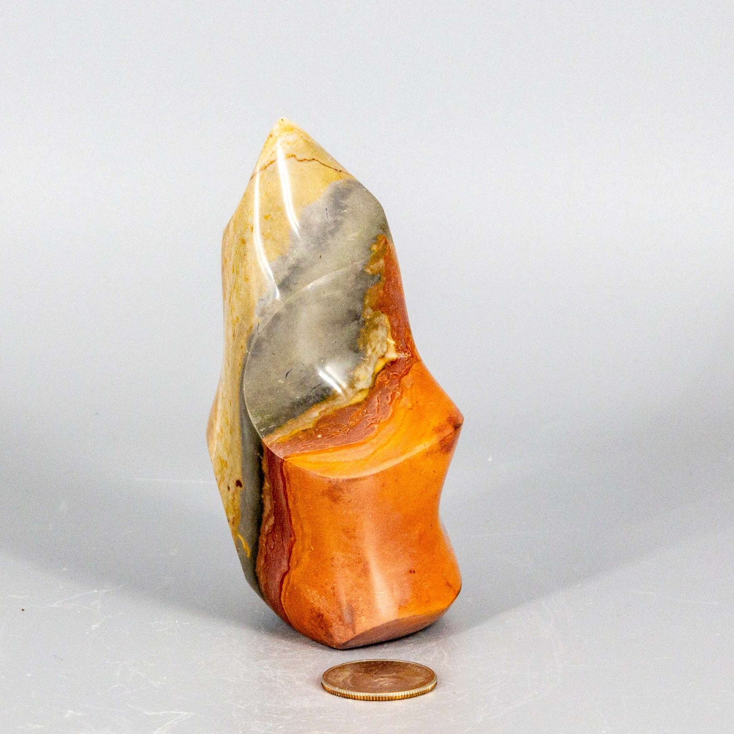 Polychrome Jasper Flame - Premium