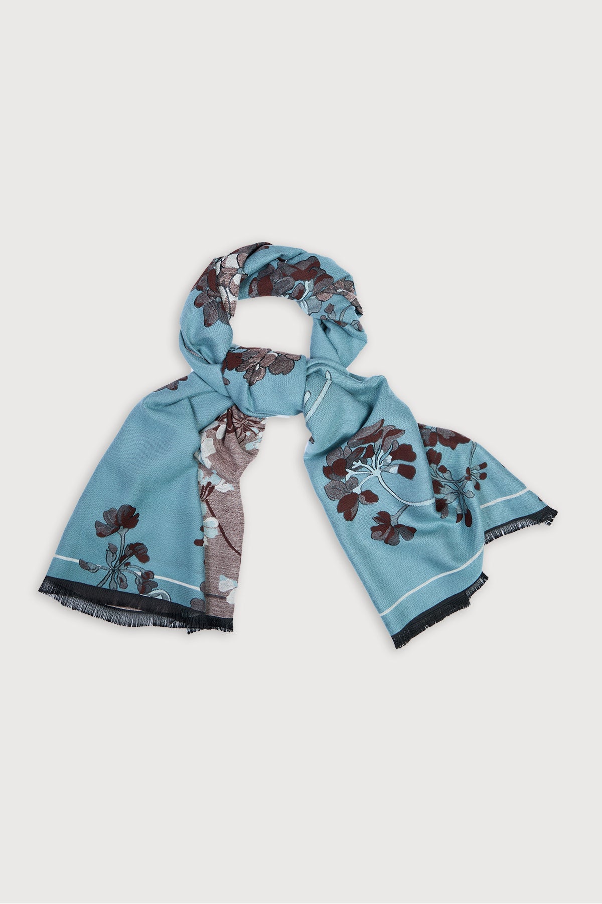 Marigold Bloom Reversible Scarf
