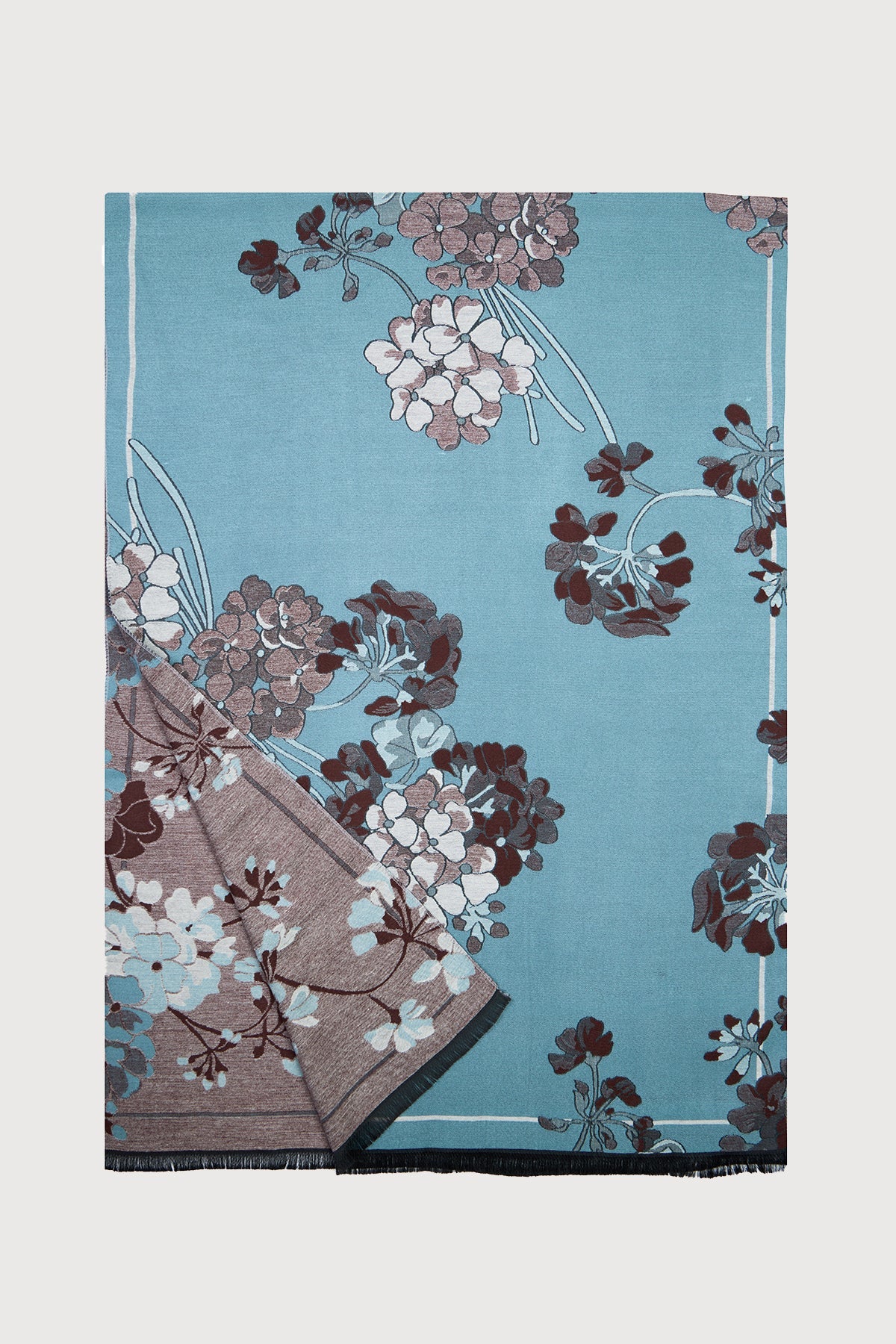 Marigold Bloom Reversible Scarf