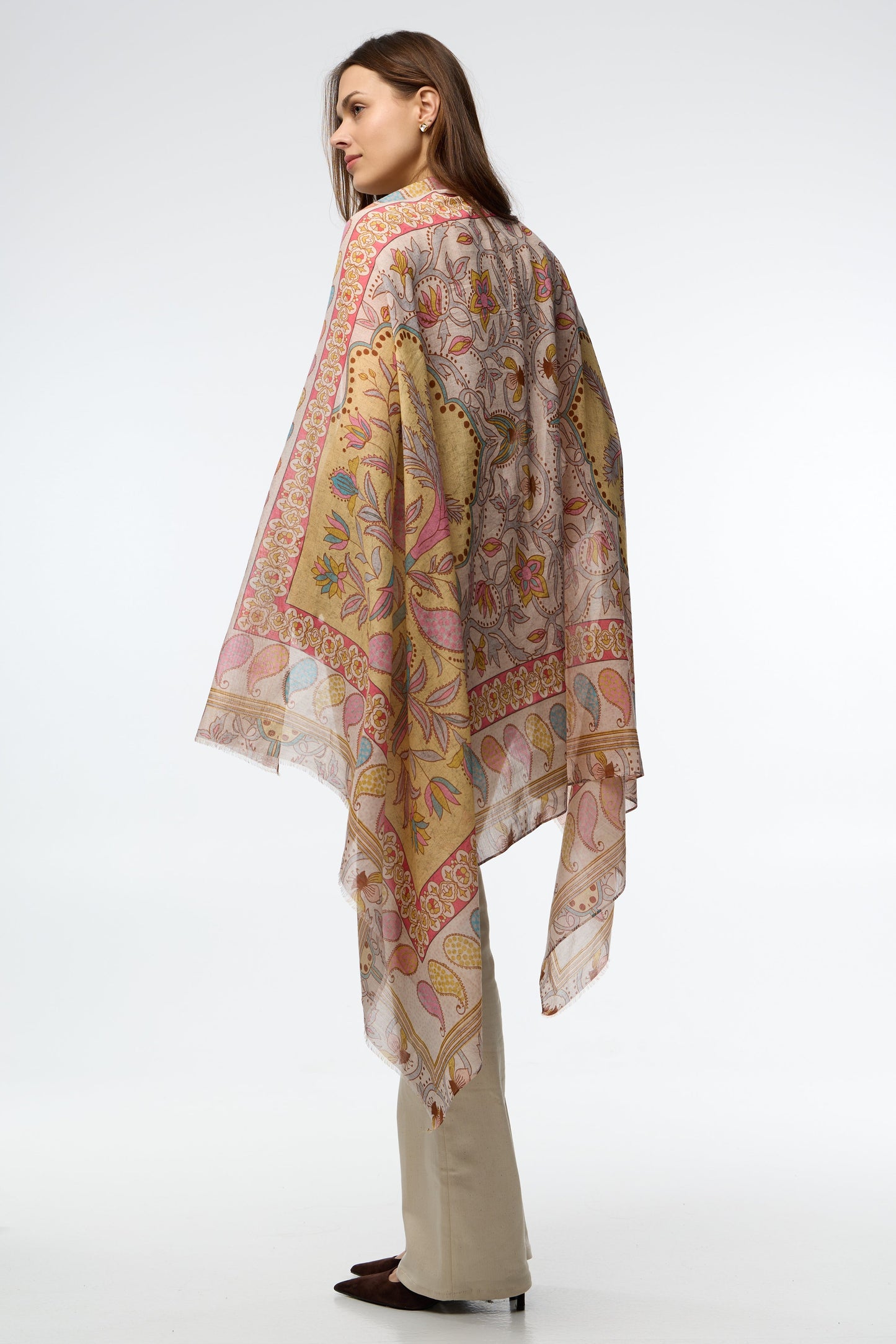 Paisley Palm Scarf