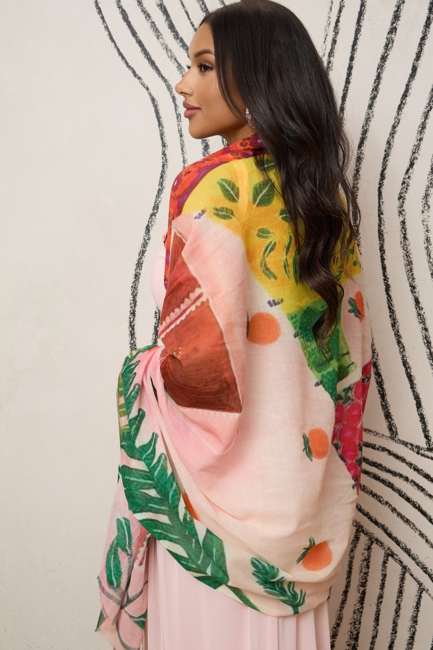 Patchwork Printed Scarf