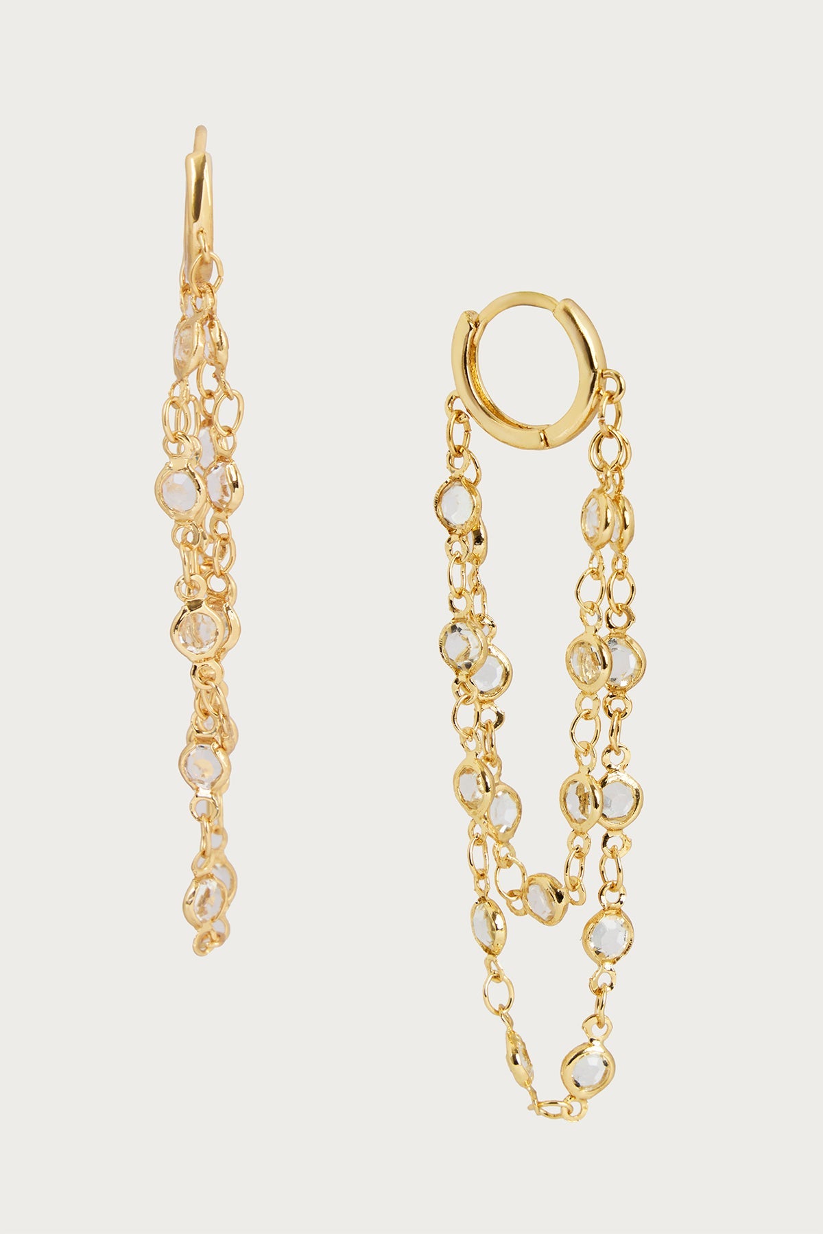 Glass Multi Layer Earring