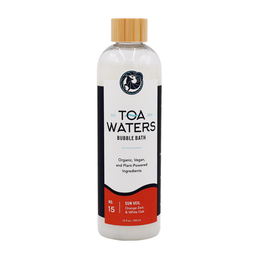 Sun Veil Bubble Bath - Orange Zest and White Oak