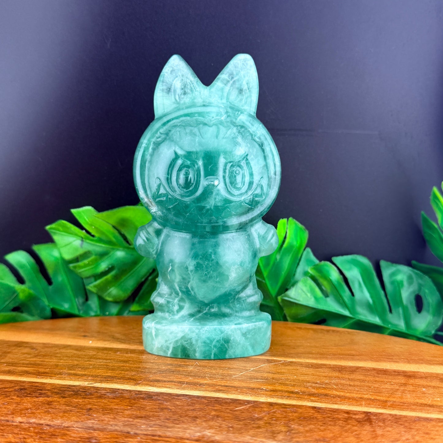 Green Fluorite Labubu