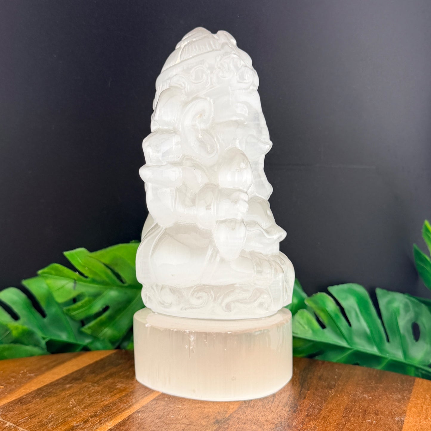 Satin Spar Ganesh