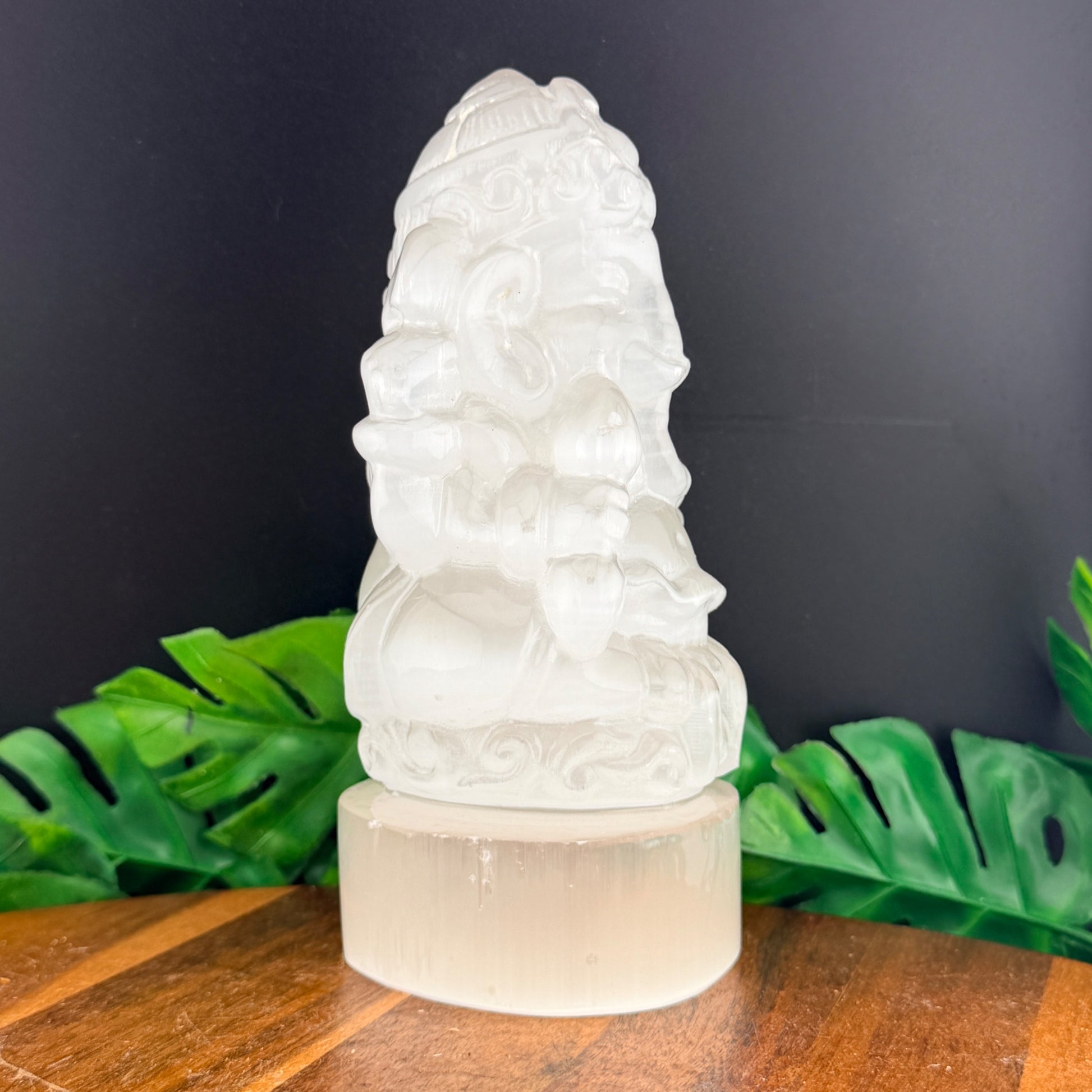 Satin Spar Ganesh