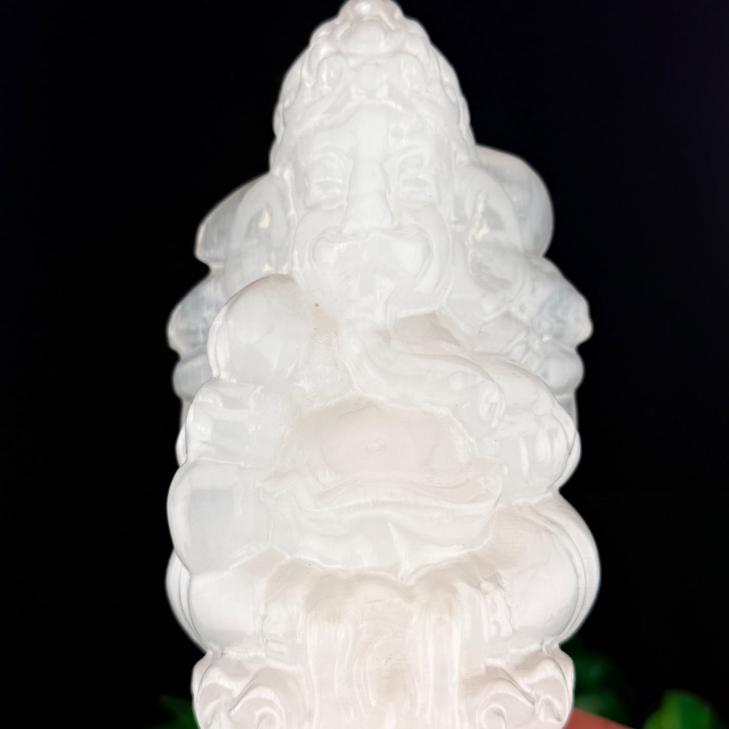 Satin Spar Ganesh