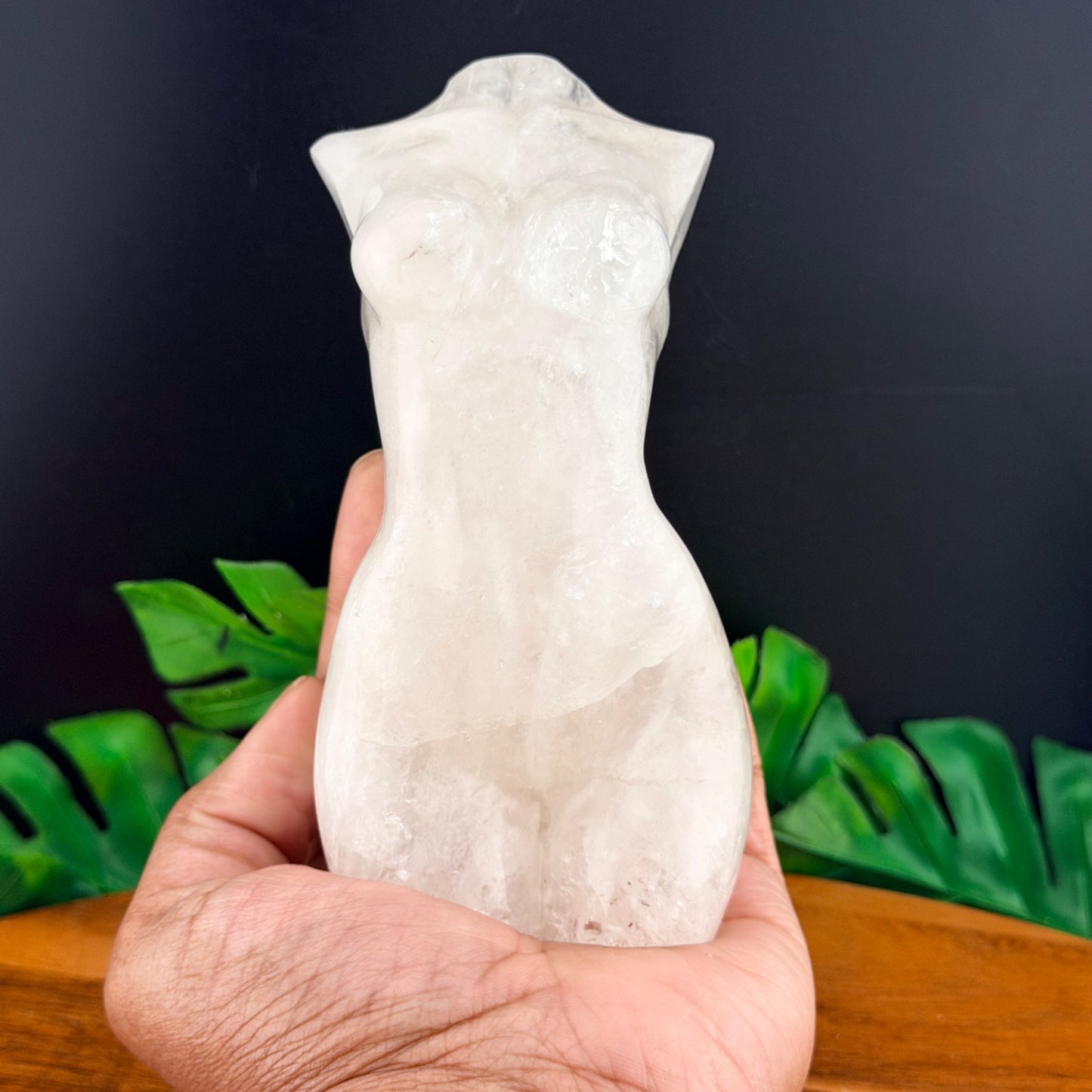 Clear Quartz Goddess Body