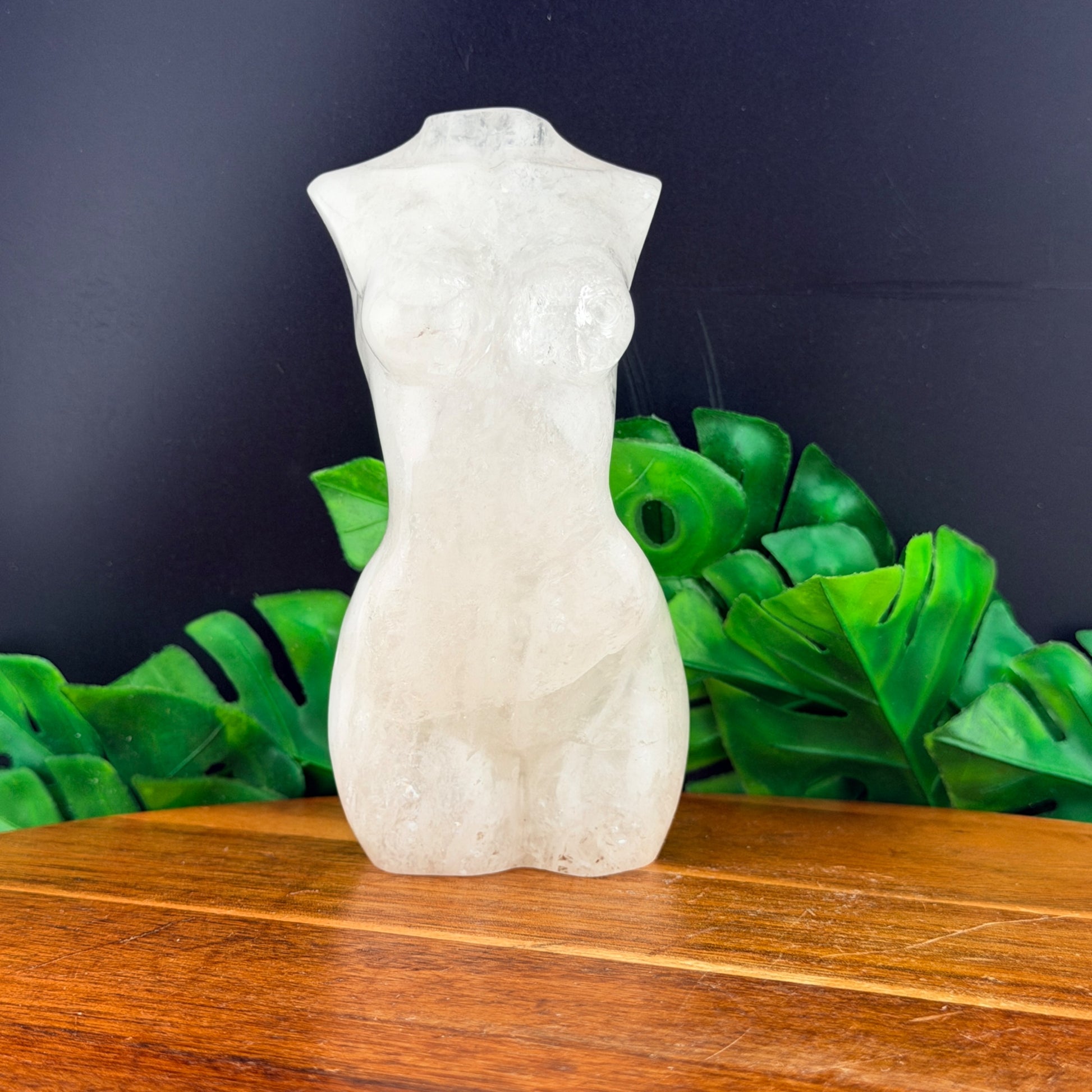 Clear Quartz Goddess Body