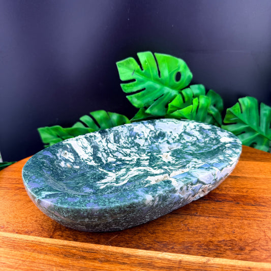 Moss Agate Ritual Dish